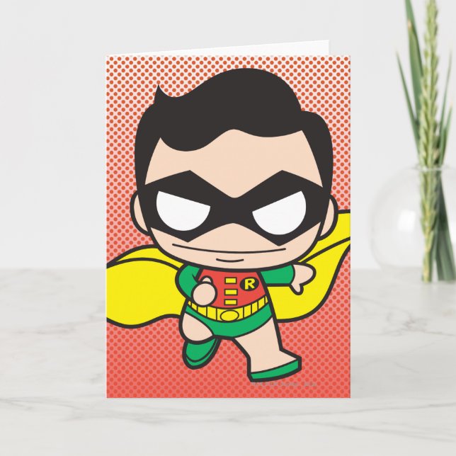 Mini-Robin Karte (Vorderseite)