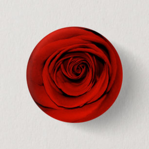 Mini runde Rosenknöpfe Button