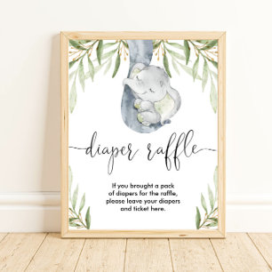 Mini-Safari-Babydusche Poster