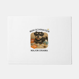 Mini-Schnauzer-Hunde Liebhaber Fußmatte