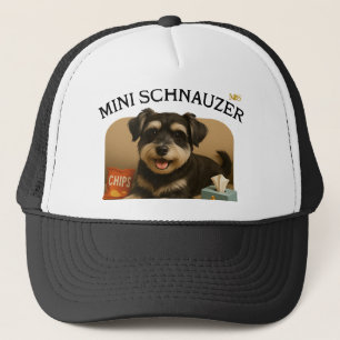 Mini-Schnauzer-Hunde Liebhaber Truckerkappe