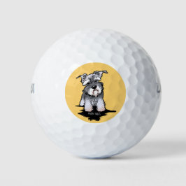 Mini Schnauzer KiniArt Golfball