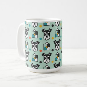 Mini-Schnauzer-Kunst Kaffeetasse