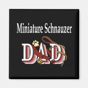 Mini Schnauzer Papa Magnet
