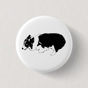 Mini-Schritt, fröhlicher Stolz Button