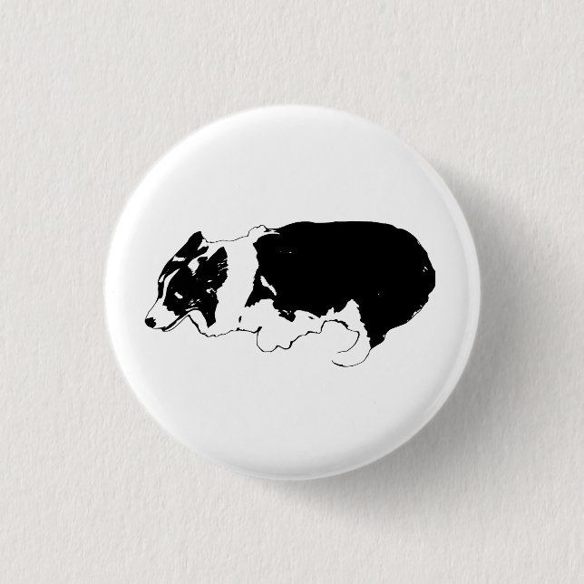 Mini-Schritt, fröhlicher Stolz Button (Vorderseite)