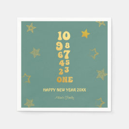 Mini-Silvester-Party Serviette