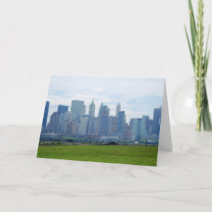 Mini Skyline (leere Grußkarte) Karte