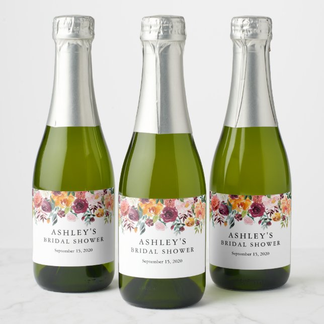 Mini Sparkling Wine Labels - VIVIAN Collection (Flaschen)
