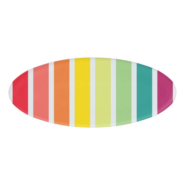 Mini Spectrum Namenschild (Vorderseite)