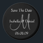 Mini speichert die Datumsmagnete Magnet<br><div class="desc">Besuchen Sie ArtisticPostage. Diese Save The Date Magnete Vorlagen können einfach vom glücklichen Paar angepasst oder personalisiert werden. Zu den Personalisierungs- und Anpassungsoptionen zählen Fotos,  Bilder,  Monogramme oder Monogramme und/oder die Namen der Braut und des Bräutigams.</div>