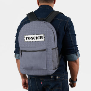 Mini Stone Tiles von Kenneth Yoncich Bedruckter Rucksack