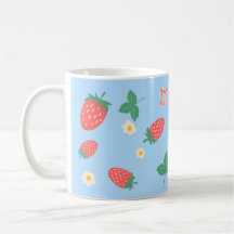 Mini Strawberry Blossom Personalisierte Mug