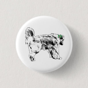 Mini Stride Abzeichen Button