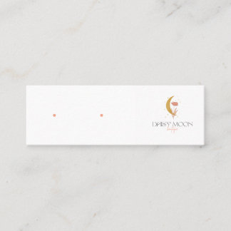 Mini-Stuckkarte mit Löchern Mini Visitenkarte