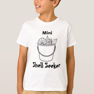 Mini-Suche-Muschel – Kindersuche-T-Shirt T-Shirt