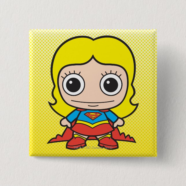 Mini-Supergirl Button (Vorderseite)