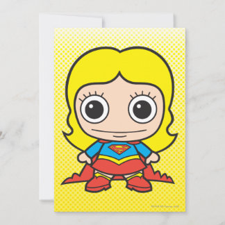 Mini Supergirl Einladung