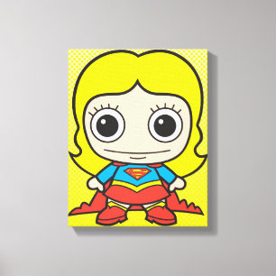 Mini Supergirl Leinwanddruck