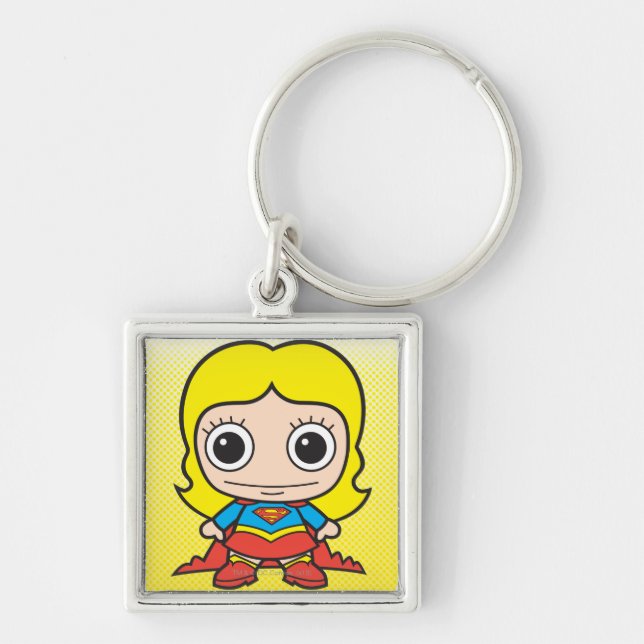 Mini Supergirl Schlüsselanhänger (Vorne)
