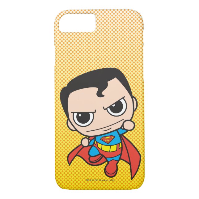 Mini Superman Flying 2 Case-Mate iPhone Hülle (Rückseite)