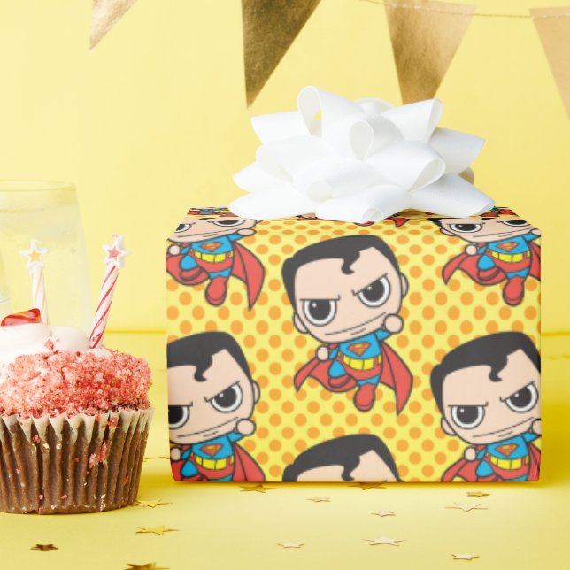 Mini Superman Flying Geschenkpapier (Geburtstagsparty)