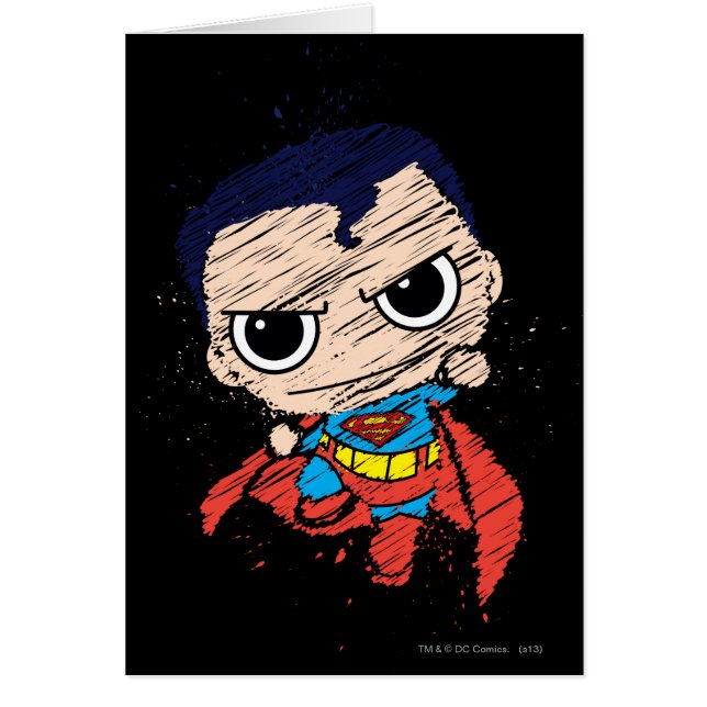 Mini Superman Sketch - Fliegen (Vorne)