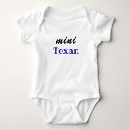 Mini Texan, Baby Duschgeschenk, Mädchen, Junge, Un Baby Strampler