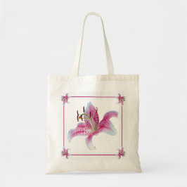 Mini Tiny Tasche Stargazer Lilies mit Ihrem Namen