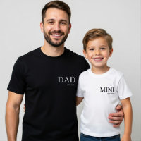 Mini Toddler T-Shirt | Passendes Papa-und-ich-Outf