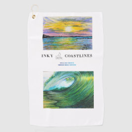 Mini Travel Handtuch mit Surfdesign