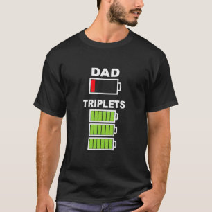 Mini-Triole-Vater-Geschenke mit niedrigem Akku fü T-Shirt