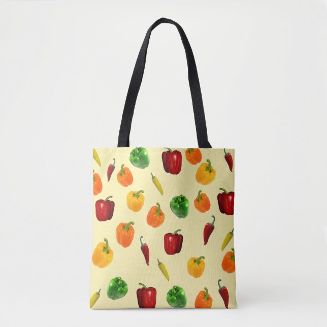 Mini- und Bell Pepper Texturtasche (Vorderseite)