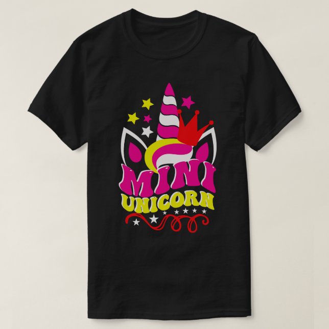 Mini Unicorn T-Shirt (Design vorne)