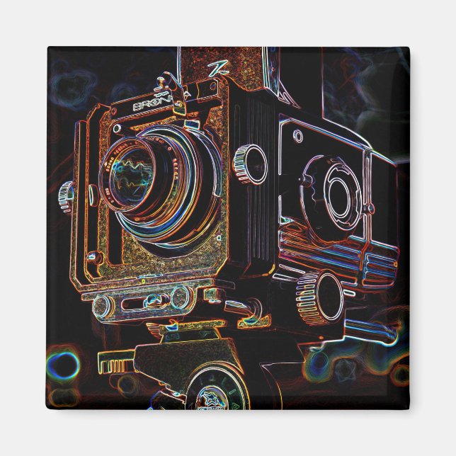 "Mini-View-Kamera" Magnet (Vorne)