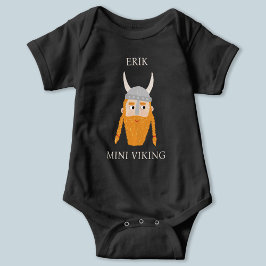 Mini Viking Personalisiert Baby Strampler