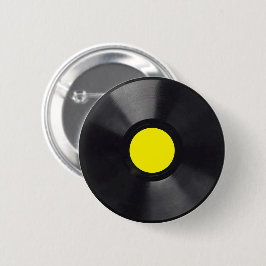Mini Vinyl LP Button