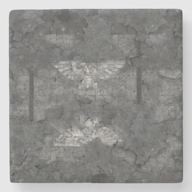 Mini-Wargaming-Schlachtfeld-Untersetzer Steinuntersetzer (Vorderseite)