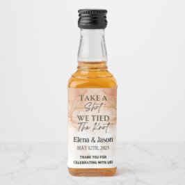 Mini Whiskey Flaschenetikett - Liköretikett - Hoch Alkoholflaschenetikett
