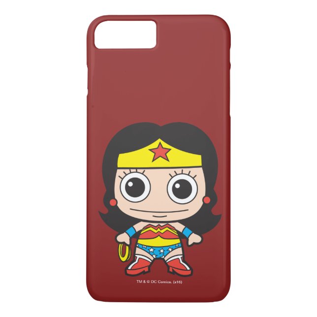 Mini Wonder Woman Case-Mate iPhone Hülle (Rückseite)