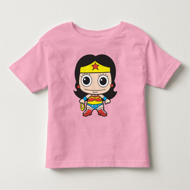 Mini Wonder Woman Kleinkind T-shirt (Vorderseite)