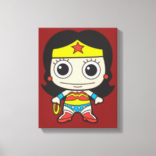 Mini Wonder Woman Leinwanddruck