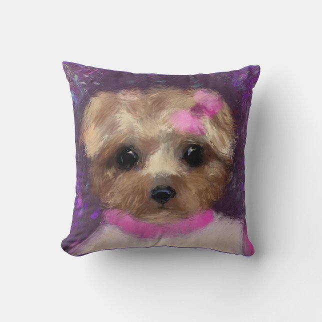 MINI YORKIE POO KISSEN (Vorderseite)