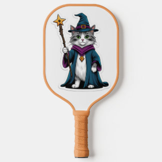 Mini-Zauberkatze mit magischem Stab Pickleball Schläger