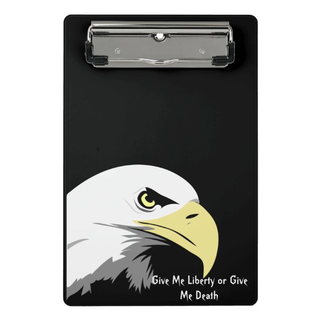 Mini-Zwischenablage gibt mir Freiheit Mini Klemmbrett (Vorderseite)