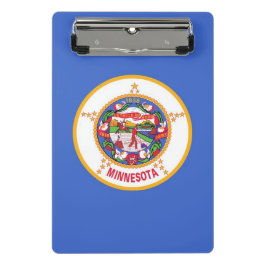 Mini-Zwischenablage mit der Flagge von Minnesota, Mini Klemmbrett
