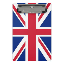 Mini-Zwischenablage mit Flagge des Vereinigten Kön Mini Klemmbrett