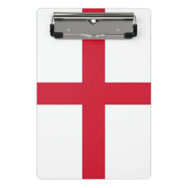Mini-Zwischenablage mit Flagge in England, Vereini Mini Klemmbrett