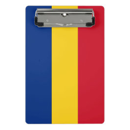 Mini-Zwischenablage mit rumänischer Flagge Mini Klemmbrett