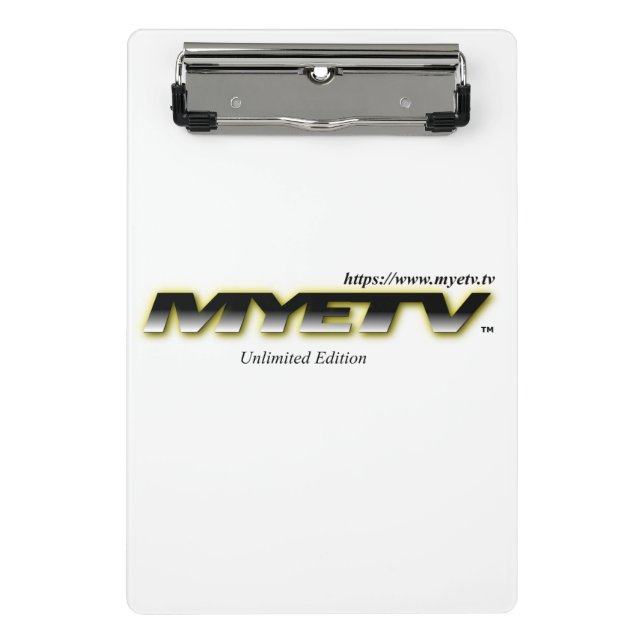 Mini-Zwischenablage von MYETV Mini Klemmbrett (Vorderseite)